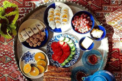 انواع صبحانه های جنوبی ایرانی