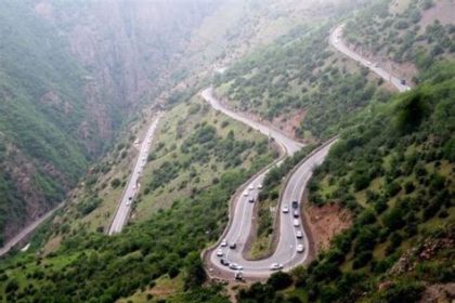 جاذبه های گردشگری جاده هراز